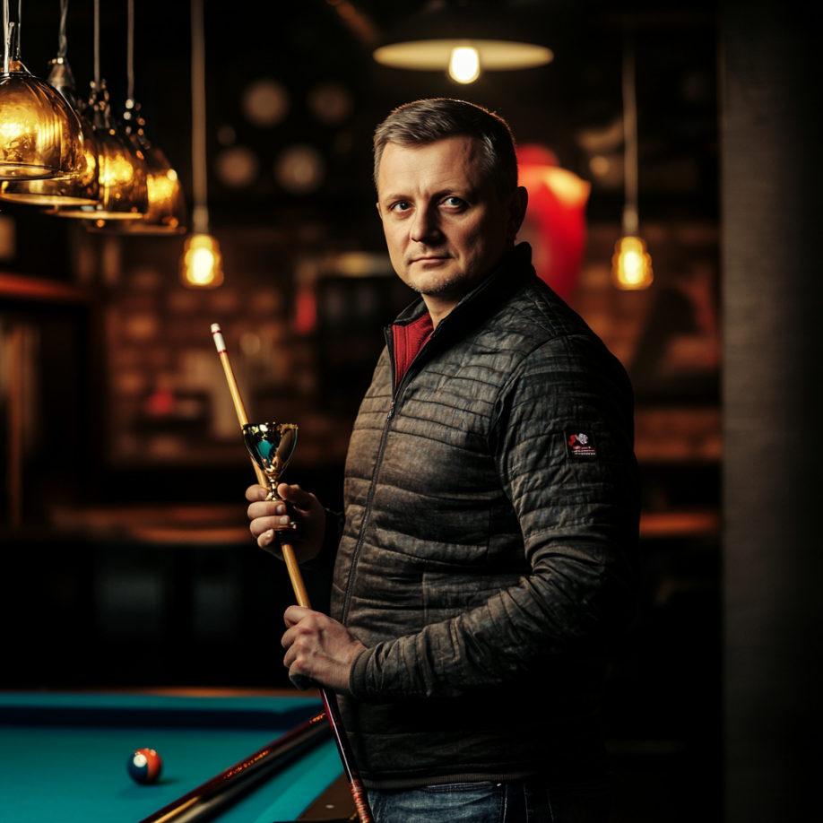 Zwycięzca turnieju bilardowego